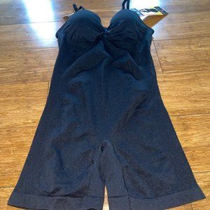 FLEX OWN IT Built In Bra Shaping Bodysuit Size L